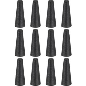 uxcell 12 Pcs Silicone Rubber Tapered Plug, 4mm to 8mm High-Temperature Solid Rubber Stoppers Silicone Plugs for Hole Plugs, Spraying, Coating, Painting Protection, Black, 20mm uxcell 12 Pcs Silicone Rubber Tapered Plug, 4mm to 8mm High-Temperature Solid Rubber Stoppers Silicone Plugs for Hole Plugs, Spraying, Coating, Painting Protection, Black, 20mm