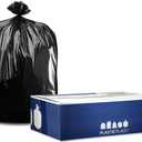 Plasticplace 40-45 Gallon Trash Bags On Rolls 1.2 Mil, 40"w X 46"h, 100 Count