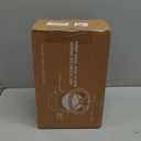 Clear Ice Cube Maker, 2.5" Stainless Steel Ice Ball Maker Mold for Whiskey & Cocktails, Non-BPA Premium Silicone Ice Cube Molds, Easy-Release Sphere Ice Maker, Bourbon Gifts for Men (2 PACK) (Black)