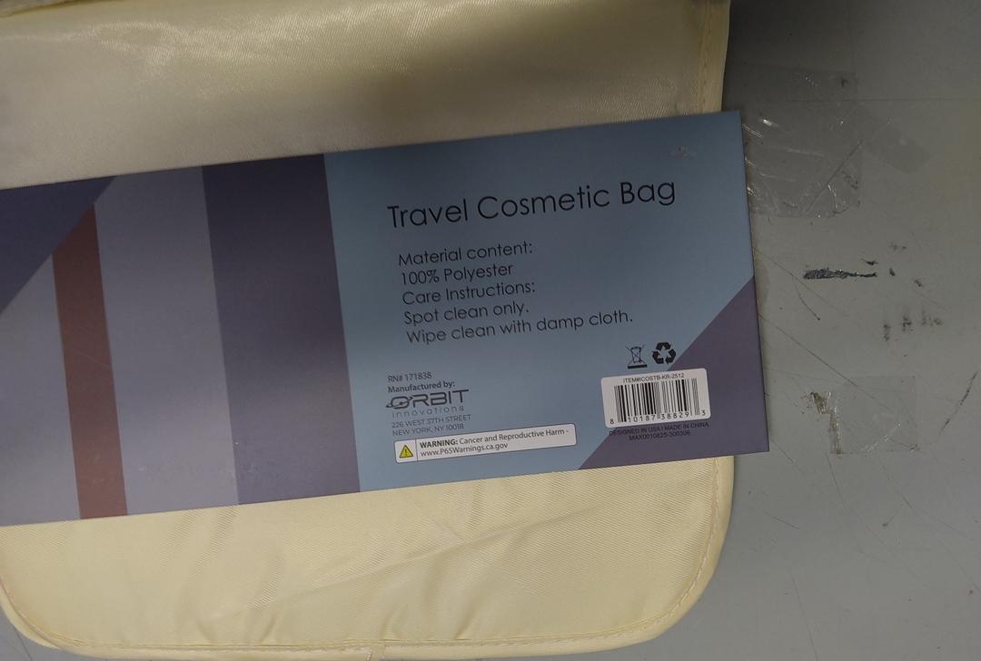 Organizer Bags Set Packing Cubes For Travel Suitcase Closet Organization (Beige)