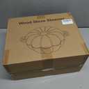 Wood Stove Steamer, WoodStove Humidifier, Woodstove Steamer, Cast Iron Humidifier for WOODStove 2.4 Quart Large Capacity Rust Resistant, Orange & Pumpkin