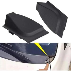 1 Set Front Windshield Side Spoiler Cover Cap Left & Right Windshield Wiper Side Cowl Extension Shield Cover for Toyota Corolla 2020-2022 55753-02250 55754-02260