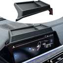 TACOBRO Center Console Dashboard Storage Organizer Compatible with BMW X5 G05/ X7 G07 2019-2022, X6 G06 2020-2022 Accessories, Interior Behind Screen Holders (12.3-inch Standalone Screen Only)