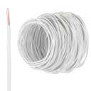 MECCANIXITY THHN Wire 14AWG 200 Feet Electrical Wire Insulated Solid Copper Rated up to 600 Volts for Residential Industrial Grounding Electrical, UL Listed, White