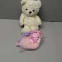 Teddy Bear Stuffed Animal Plush Toy with 2 Dresses,15.5" Cuddly Gift for Babies, Girls on Christmas or Valentine's Day