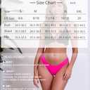 Halcurt Women's Mid Waisted Bikini Swimsuit Bottoms Full Coverage Swim Bottoms (Pink, L)