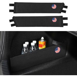 2PCS Rear Trunk Organizer Side Divider Board Compatible with 11th Gen Honda Accord 2023 2024 2025 Interior Accessories