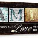 YALKIN Diamond Painting Kits for Adults, Family Diamond Art(31.5x11.8inches) Full Drill Crystal Rhinestone Embroidery Pictures, Wall Decor Stress and Anxiety Relief, Family Diamond Painting
