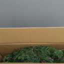 National Tree Company 24 in Pre-Lit Crestwood Spruce Artificial Christmas Wreath, Christmas Decoration with Glitter, Pinecones, Red Berries, 50 Clear Lights, 160 Tips, Green