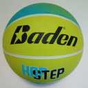 Baden | Fun Design | Official Size & Weight Indoor & Outdoor Basketballs Bright & Beachy! Soft Touch Synthetic Leather, Durable Stitching |All Ages & Skill Levels