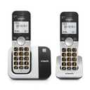 VTech Cordless Phone 2Handset with Large Display and Big Buttons, DECT 6.0 with Caller ID/Call Waiting, Full Duplex Speakerphone, ECO Mode, Last 10 Number Redial, Easy to Use,VG2312