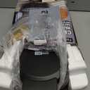 FineMade 7 Inches Round Classic Waffle Maker Machine, Mini Waffle Maker, Non-stick Waffle Irons, Thin Waffle Maker Crispy, Black