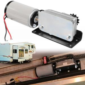 225008 RV Slide Out Motor & Gear Housing for BAL Accu-Slide Cable Slide Out System, Replace for R25076-1 Gearbox R25076 RV Slide Out Gearbox and R25075 RV Side Motor
