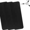 Ceiling Fan Filters for Blades, 3 Pcs Activated Coconut Shell Carbon Ceiling Fan Air Purifier Pads,Fibrous Carbon Fan Air Purifier Pads