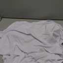 Smiry Round Spandex Tablecloth, Elastic Fitted Washable Tablecloths for 45"-56" Tables, Waterpoof Stretch Picnic Table Cover for Dining, Indoor and Outdoor, White