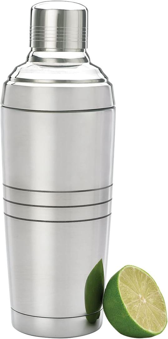 Barfly Double Wall Insulated Cocktail Shaker Tin, 19 oz (550 ml), Stainless (M37157)