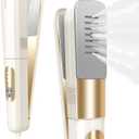 Travel Steamer Iron Portable, 180 Rotatable Press Iron Handheld, No Ironing Board Needed, 2X Larger Leak-Proof Tank, Quick De-Wrinkle, Sharp Creases, 3 Temp Settings, optional Steam, Home, Cruise, Dorm