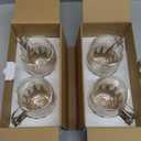 ZWILLING Sorrento Plus 4-pc Double-Wall Glass, Insulated Coffee Mug, 12-oz, 355ml, Clear