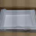 3 Pack White Buffet Food Risers, Step 12” 11”10” Size Acrylic Cube Box Display for Dessert Table Display Set Food Drink Collectibles Jewelry Figures, Display Stands for Retail Vendor Events,5 Side, Rectangle