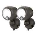 Beams MB360XT 200 Lumen Wireless Battery Operated Powered Motion Sensing LED Spotlight, 2-Pack, Brown