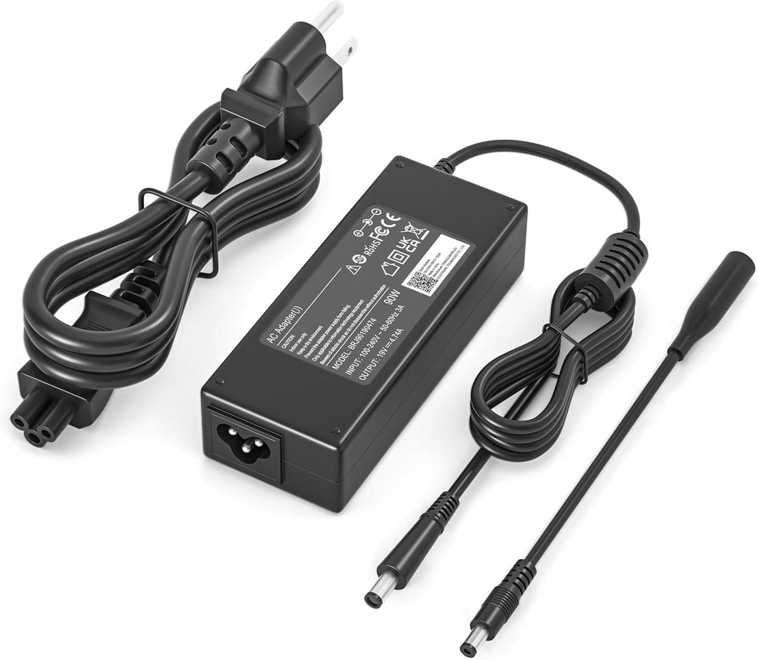 DONGNI 90W Desktop Charger Compatible with HP All in One Desktop Computer Power Cord 24 27 23 22 ProDesk 600 400 EliteDesk 705 800 Mini 27-CR0082 24-DD0210 Pavilion DV7 DV6 DV5 DV4 G6 G7 Adapter