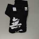LePlusChic Zen Mushin Calligraphy Japanese Kanji Bushido Martial Arts T-Shirt (Small, Black)