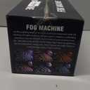 Fog Machine Halloween Outdoor, Smoke Machine with Disco Ball Lights, 600W Power and 3000CFM with 13 Colors LED Lights Wireless Remote Control, Perfect for Indoor, Parties, Halloween, Wedding, DJ Stage