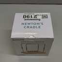 Newton's Cradle Balance Balls Fascinating Physics Gadget for Home and Office 5 Beads