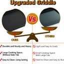 7599 66095 Griddle Genesis II E-310 Grill Replacement Parts for Weber Genesis II E310 Griddle Accessories II 300 II E-335 II E335 II S-335 II E-610 II SE-310 II SE-335 II LX S-340 Grill Griddle