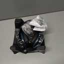 Gaming Headset Wired Over Ear Headphones with Stereo Surround Sound, Noise-Cancelling Microphone, LED Lights for Kids Adults, Black Blue