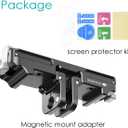 Fotoleey Magnetic Quick Release Mount for Insta360 Go 3S, Go3 with Screen Protector and Lens Protector