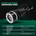 SCITOO Air Struts Suspension Kits Front Right 4WD Shocks Struts Suspensions Replacement Struts Airmatic Kits fit for 2003 2004 2005 2006 2007 2008 2009 2010 2011 2012 Land Rover Range Rover