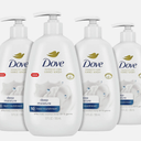 Dove Advanced Care Hand Wash Deep Moisture 4 Count for Soft, Smooth Skin, Mor...