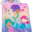 Kids Nap Mat Set  Includes Pillow and Fleece Blanket