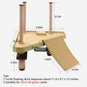 Tfwadmx Turtle Basking Platform, Floating Turtle Dock, Turtles Platform for Aquarium, Aquatic Juvenile Turtles, Frogs, Crabs (Medium)