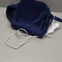 Heating Pad for Neck, Shoulders and Back, 24"x37" Large Weighted Electric Heated Pad with 9 Heat Settings & 4 Timer Options, Auto Shut-Off, Machine Washable Grandmother Birthday Christmas Women Gift (Blue)