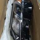 Left Driver Side Headlight Assembly Compatible with 2018 2019 2020 2021 2022 2023 2024 Toyota Camry L LE SE Head Lamps, Chrome Housing Amber