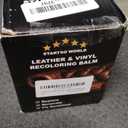 STARTSO WORLD Leather Recoloring Balm - Repair Kit for White Furniture and Car Seats | Scratch Remover, Restores Faded Leather