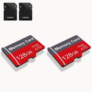 2 Pack Memory Card 128GB with Adapter, High Speed TF Card, UHS-I C10 A1 Memory TF Card for Tablet/Mobile Phone/Camera/Car Audio/Game Console (128, GB)