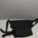 Delicate Illusions Drape Front and Back Dress Microfiber (10x, Black)