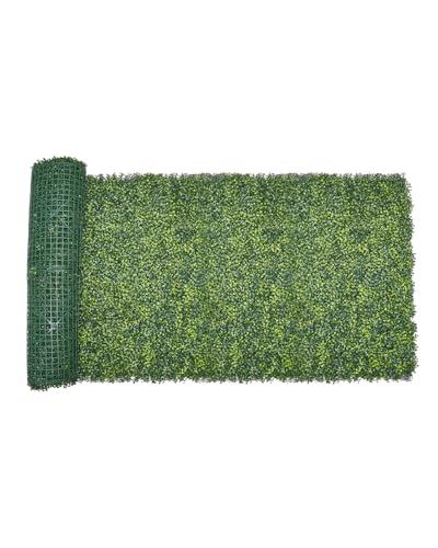 VEVOR Artificial Grass Wall Panels, 40 x 120 inch, Milan Grass Greenery Boxwood Panel for Indoor Outdoor Green Decor & Ivy Fence Covering, Privacy Backdrop Wall Hedge Screen for Garden