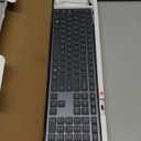 Lenovo 700 Modern Wireless Keyboard, 2.4 GHz Dongle & Dual Bluetooth Connection, AES-128 Encryption, 36 Month Battery Life, Luna Grey