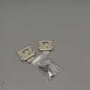 Metal Mounting Brackets Roller Blind Buckles Universal Replacement for Roller Shade (Beige)