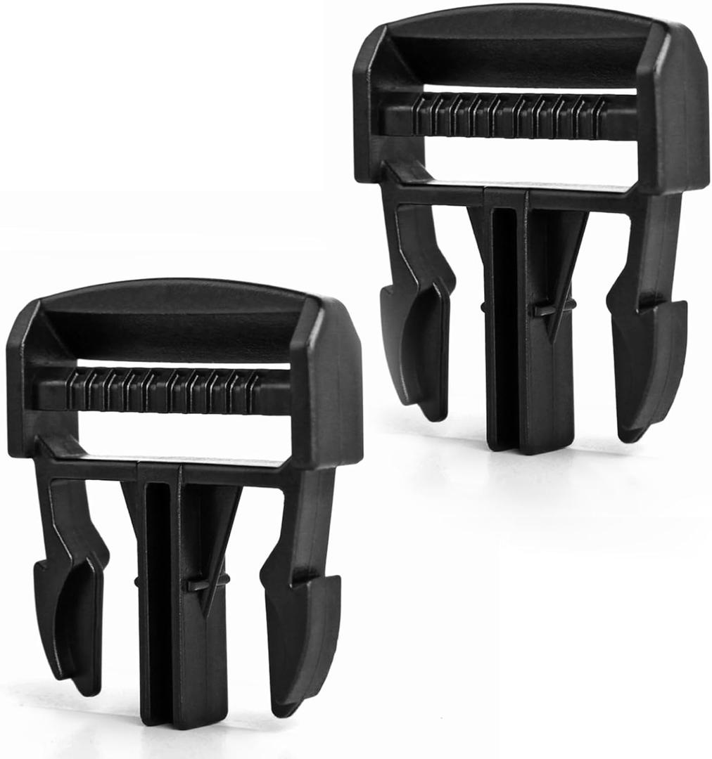 2 Pack Door Net Buckle Clip Compatible with 2016-2022 Polaris Ranger Crew 900 1000 XP Factory Mesh Door Side Safety Net Fastener 40mm Male Buckle Replace 5452505