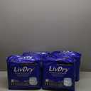 LivDry Adult Incontinence Underwear, Extra Absorbency Adult Diapers, Leak Protection (XXX-Large (44 Count))