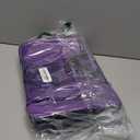 BAGAIL 4 Set/6 Set/8 Set Compression Packing Cubes Travel Accessories Expandable Packing Organizers(Purple HalfMesh 6 Set)