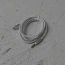 Acoustix (6-Ft) 3.5mm to 8-Pin Lightning Braided Auxiliary Cable - White 