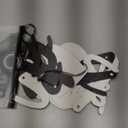 Happy Anniversary Banner, Anniversary Party Decorations, We Still Do, Happy Wedding Day Party Decoration Supplies Black Red Glitter