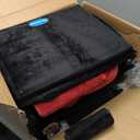 Hey-brother Gothic Cat Tree, 53 inch Cat Tower for Indoor Cats, Cat House with Padded Platform Bed, Toy Balls, Large Cozy Condo, Hammocks and Sisal Scratching Posts, Black and Red MPJ019SBR