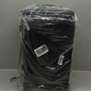 Hanke 20 Inch Carry On Luggage with Cup Holder and Charge,Top Opening Hard Shell Suitcases with Wheels and Dividers,Aluminum Frame Trunk Luggage Small Suitcase with Lock for Travel,Jet Black